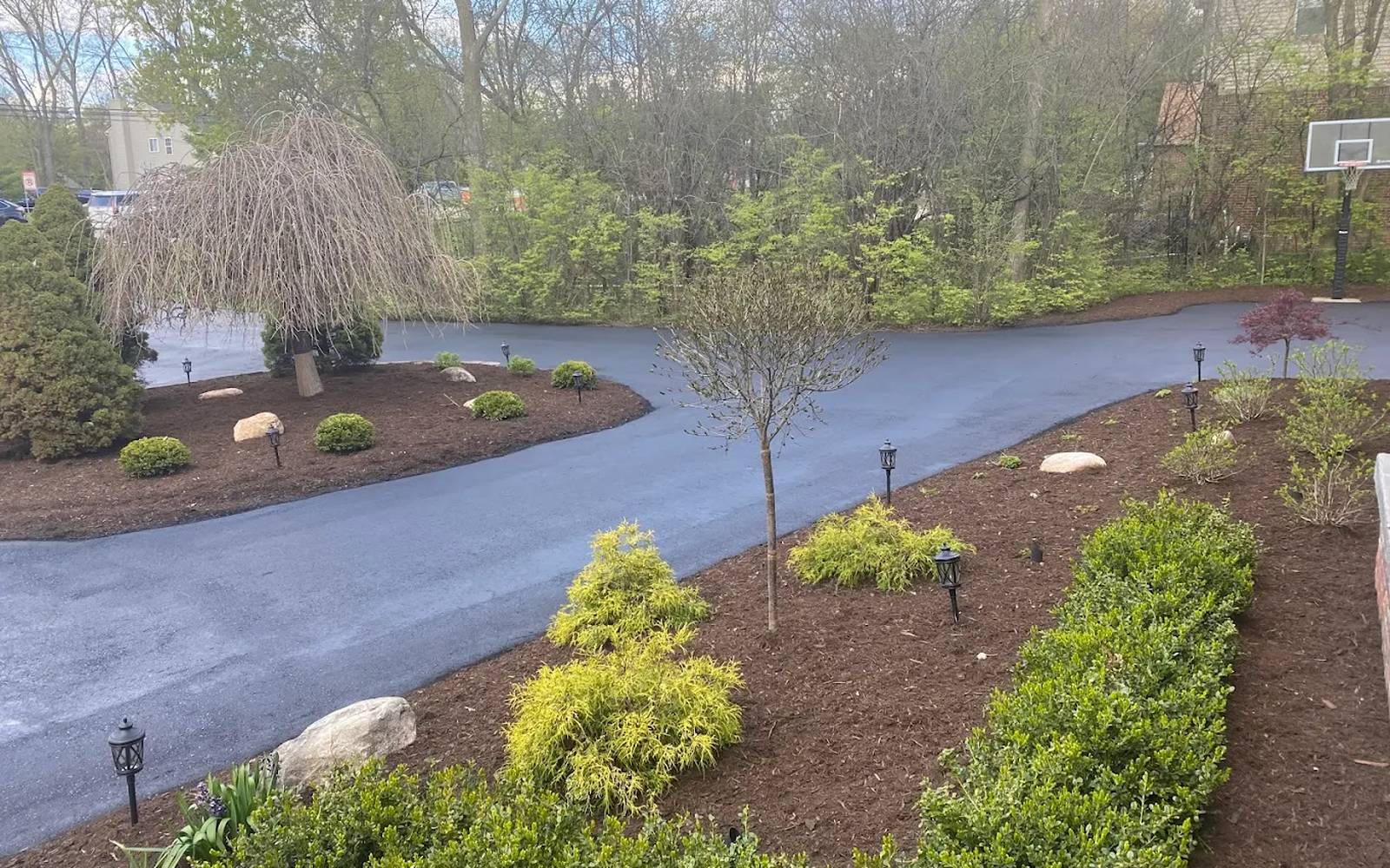 Asphalt paving project near Beech, MI